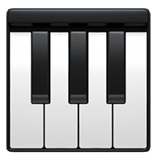 Musical Keyboard emoji, Apple, iOS 16.4
