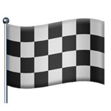 Chequered Flag emoji, Apple, iOS 16.4