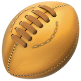 Rugby Football emoji, Apple, iOS 16.4