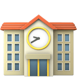 School emoji, Apple, iOS 16.4