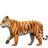 Tiger emoji, Apple, iOS 16.4