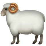 Ram emoji, Apple, iOS 16.4