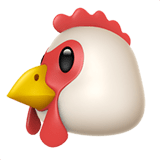 Chicken emoji, Apple, iOS 16.4