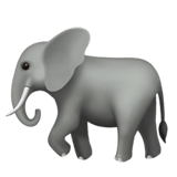 Elephant emoji, Apple, iOS 16.4