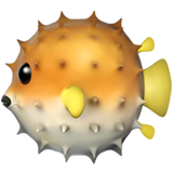 Blowfish emoji, Apple, iOS 16.4