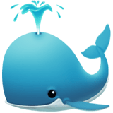 Spouting Whale emoji, Apple, iOS 16.4