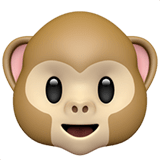 Monkey Face emoji, Apple, iOS 16.4