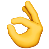 Ok Hand emoji, Apple, iOS 16.4