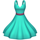 Dress emoji, Apple, iOS 16.4
