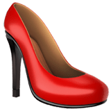 High-heeled Shoe emoji, Apple, iOS 16.4
