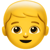 Boy emoji, Apple, iOS 16.4
