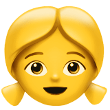 Girl emoji, Apple, iOS 16.4