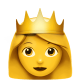 Princess emoji, Apple, iOS 16.4