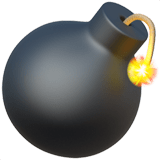 Bomb emoji, Apple, iOS 16.4