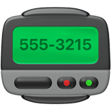Pager emoji, Apple, iOS 16.4