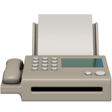 Fax Machine emoji, Apple, iOS 16.4
