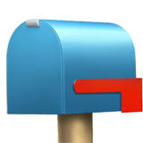 Closed Mailbox with Lowered Flag emoji, Apple, iOS 16.4