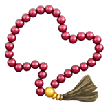 Prayer Beads emoji, Apple, iOS 16.4
