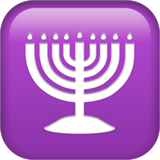 Menorah emoji, Apple, iOS 16.4