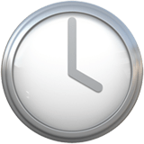 Four O’clock emoji, Apple, iOS 16.4