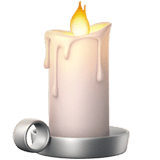 Candle emoji, Apple, iOS 16.4