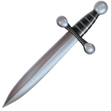 Dagger emoji, Apple, iOS 16.4