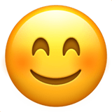 Smiling Face with Smiling Eyes emoji, Apple, iOS 16.4