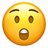 Astonished Face emoji, Apple, iOS 16.4