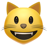 Grinning Cat emoji, Apple, iOS 16.4