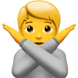 Person Gesturing No emoji, Apple, iOS 16.4