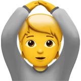 Person Gesturing Ok emoji, Apple, iOS 16.4