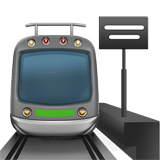 Station emoji, Apple, iOS 16.4