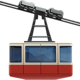 Mountain Cableway emoji, Apple, iOS 16.4