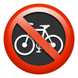 No Bicycles emoji, Apple, iOS 16.4