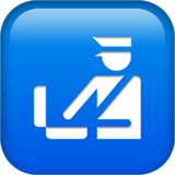 Customs emoji, Apple, iOS 16.4