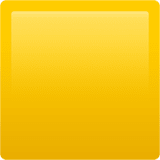 Yellow Square emoji, Apple, iOS 16.4