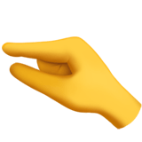 Pinching Hand emoji, Apple, iOS 16.4
