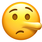 Lying Face emoji, Apple, iOS 16.4