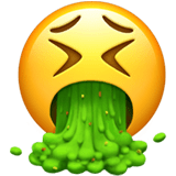 Face Vomiting emoji, Apple, iOS 16.4