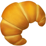 Croissant emoji, Apple, iOS 16.4