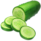Cucumber emoji, Apple, iOS 16.4