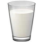 Glass of Milk emoji, Apple, iOS 16.4
