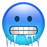 Cold Face emoji, Apple, iOS 16.4