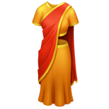 Sari emoji, Apple, iOS 16.4