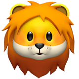 Lion emoji, Apple, iOS 16.4