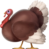 Turkey emoji, Apple, iOS 16.4