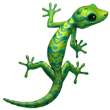Lizard emoji, Apple, iOS 16.4