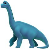 Sauropod emoji, Apple, iOS 16.4