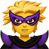 Supervillain emoji, Apple, iOS 16.4