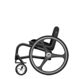 Manual Wheelchair emoji, Apple, iOS 16.4